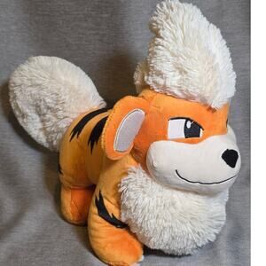 Build-a-Bear Workshop GROWLITHE Puppy Pokemon 17" Stuffed BAB Plush